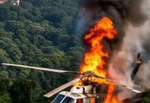 Helicopter Carrying Hindu Pilgrims Crashes In India, 7 Dead