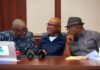 PDP Convention: Wike, Ortom, Fayose, Ikpeazu, Ugwuanyi Present Six-Point Demand to NWC