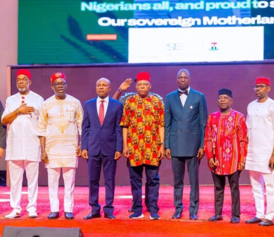 Mbah Pushes for a Common South East Market, as VP Shettima Launches Vision 2050 Blueprint for Region’s Economic Dev