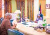 President Tinubu Holds Security Briefing with Kwara Governor AbdulRazaq on Kaiama Terror Attack