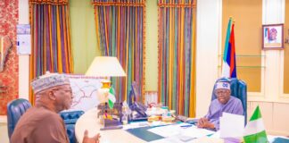 President Tinubu Holds Security Briefing with Kwara Governor AbdulRazaq on Kaiama Terror Attack
